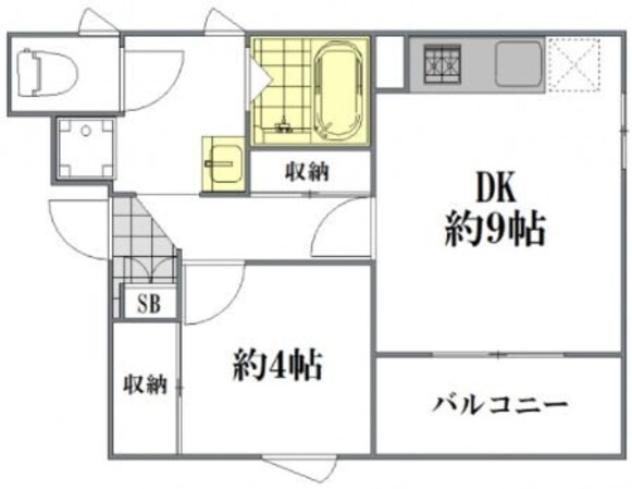 横川駅 徒歩7分 2階の物件間取画像